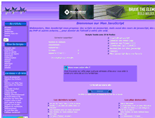 Tablet Screenshot of monjavascript.net